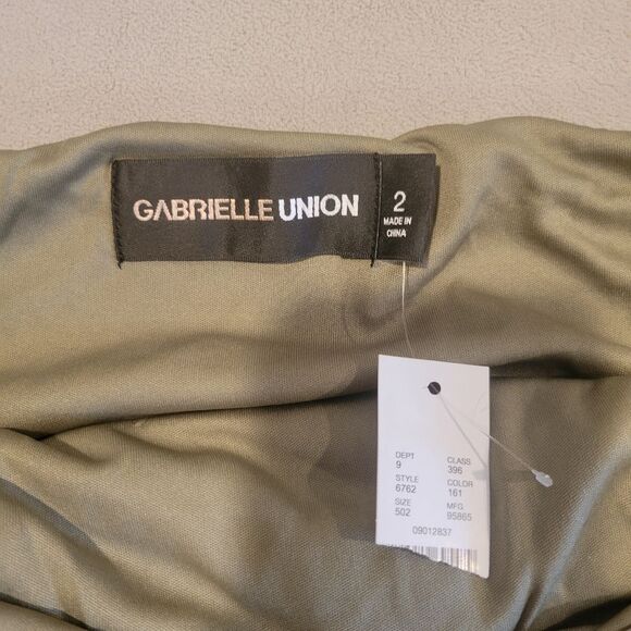 Gabrielle Union Plus Size Gren Crop Top Size 2X - Picture 3 of 6